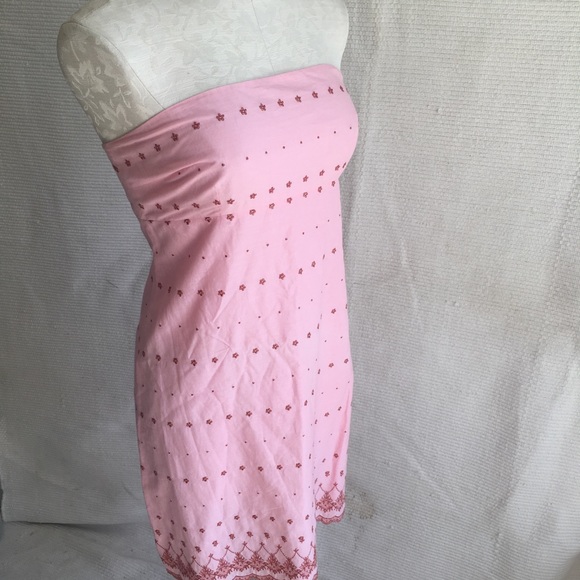 Vintage 90s Derby Dress Strapless Boho Barbie Princess Sundress - Picture 2 of 8